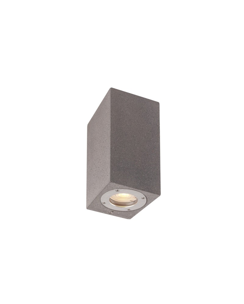 LEVI * APLIQUE EXTERIOR GRIS OSCURO IP65 2L*GU10